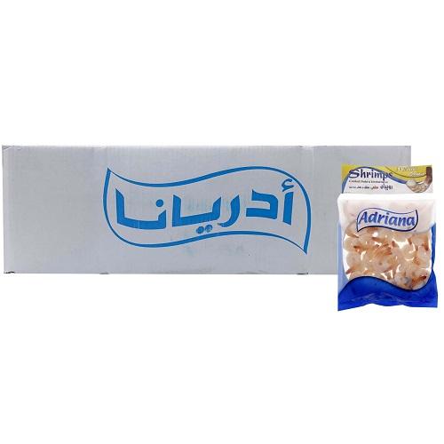 ادريانا روبيان مطهي وسط 400جم 12حبة 1كرتون