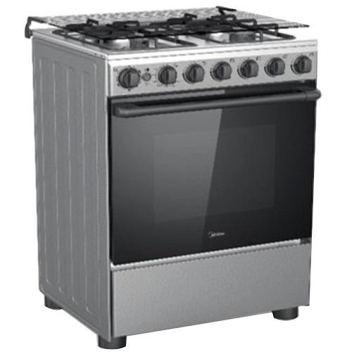 ميديا طباخ ​غاز 4 شعلة 60×60سم فضي موديل رقم.BME62058-D-S
