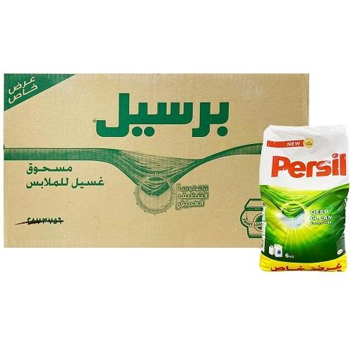 برسيل مسحوق الغسيل للغسالة الأوتوماتيك 6كجم 2حبة 1كرتون