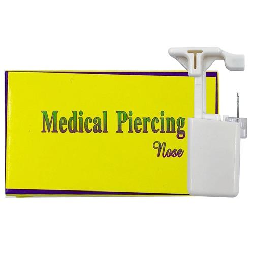 Medical Nose Piercing Silver