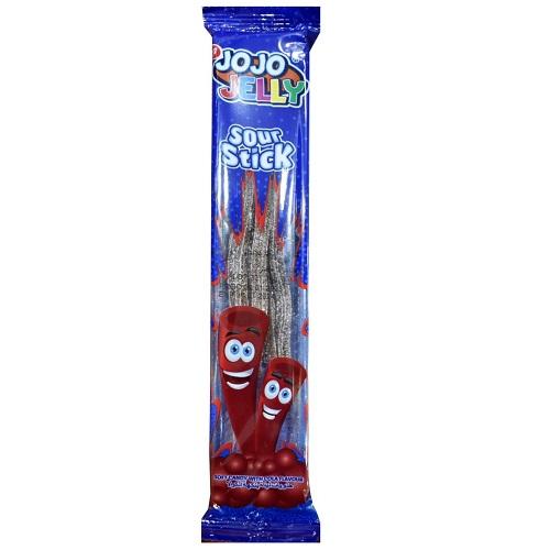 جوجو جيلي اصابع الحلوى الحامضة بنكهة الكولا 30جم 