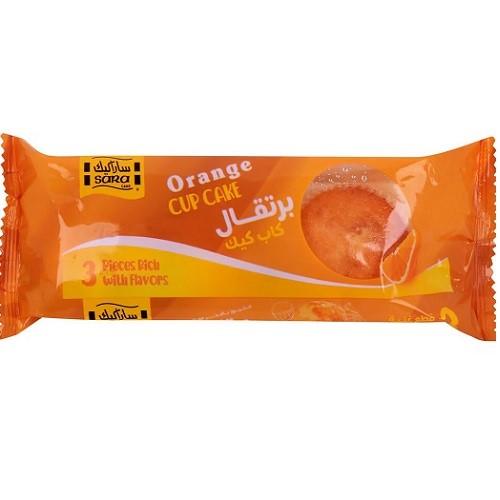 Sara Cake Orange Cupcake 3Pcs 75g