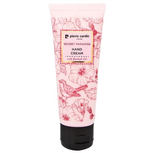 Pierre Cardin Secret Paradise Moisturizing Hand Cream with Baobab Oil and Vitamin E 75ml No.23703