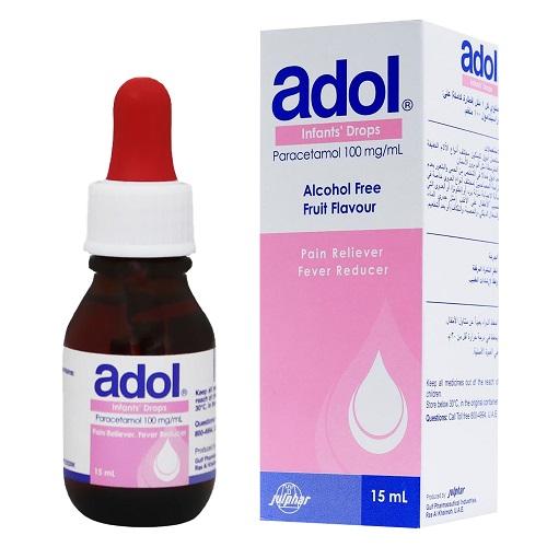 Adol Analgesic and Antipyretic Pea Drops for Infants15ml