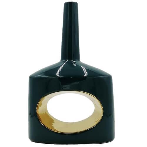 Ceramic Vase Height 29cm Green Model No.MK3709-43