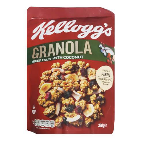 Kellogg's Granola Mixed Fruit with Coconut 380g