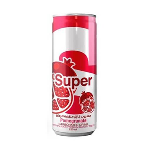 Super Carbonated Drink Pomegranate Flavour 250ml
