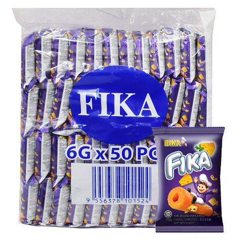 Fika Cheese Flavoured Corn Stick 6g 50Pcs