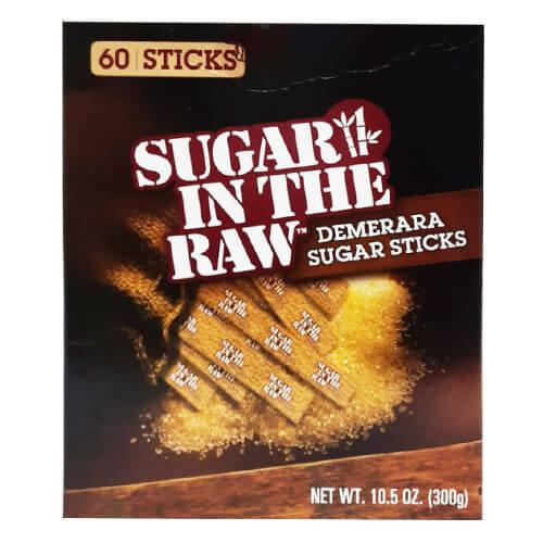 Sugar In the Raw Natural Gluten Free Raw Sugar 60Sticks 300g