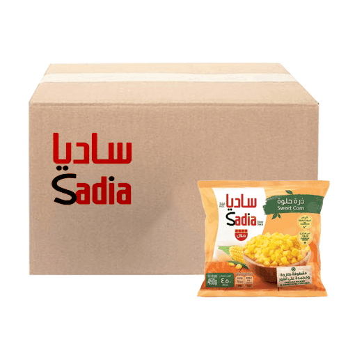 ساديا ذرة حلوة حب 450جم 24حبة 1كرتون