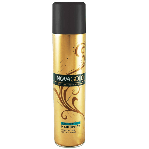Nova Gold Hair Spray Super Firm Hold 400ml