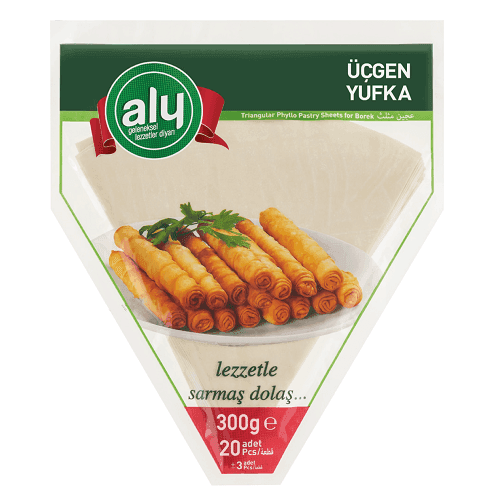 Aly Lavas Triangle Spring Roll Dough 20Pcs 300g