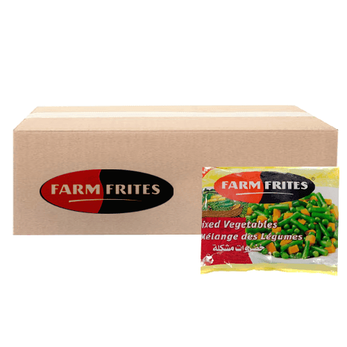 Farm Frites Mixed Vegetables 400g 20Pcs 1Carton