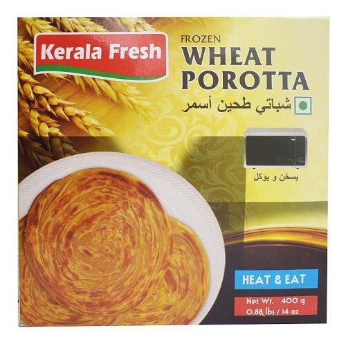 Kerala Fresh Frozen Wheat Porotta 5Pcs 400g
