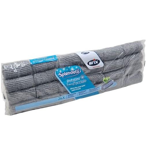 Arix Splendelli Steel Wool 24Pcs