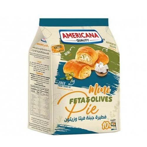 Americana Mini Pie Feta Cheese and Olives 10Pcs 350g
