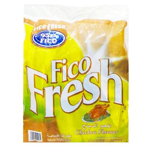 Fico Natural Potato Chips with Chicken Flavour 20g 20Pcs