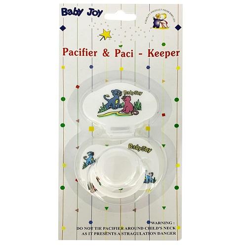 Baby Joy Silicone Pacifier with Hook