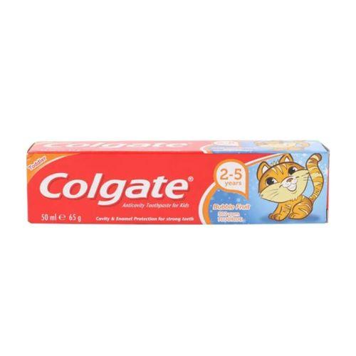 Colgate Kids Toothpaste Bubble Fruit Flavor 2-5Years 50ml