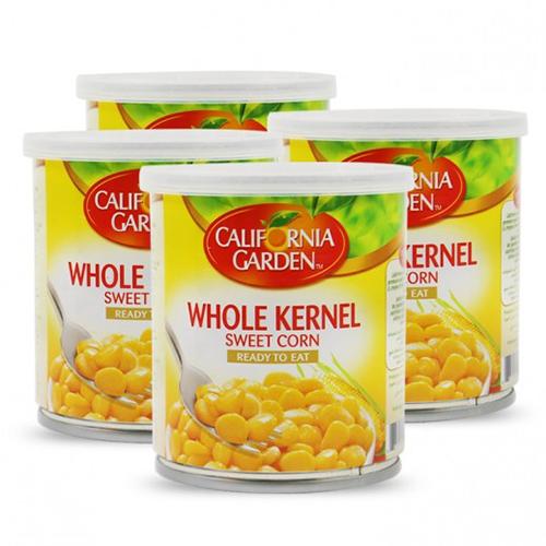 California Garden Whole Kernel Sweet Corn 200g 3+1Pcs Free