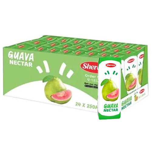 Shereen Guava Nectar Juice 250ml 24Pcs