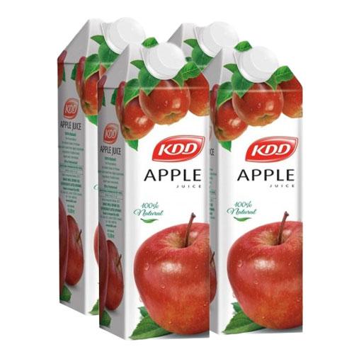 KDD Apple Juice 1Ltr 4Pcs