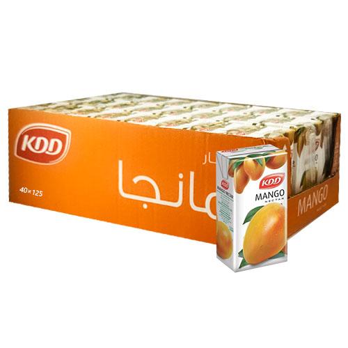 KDD Mango Nectar Juice 125ml 40Pcs
