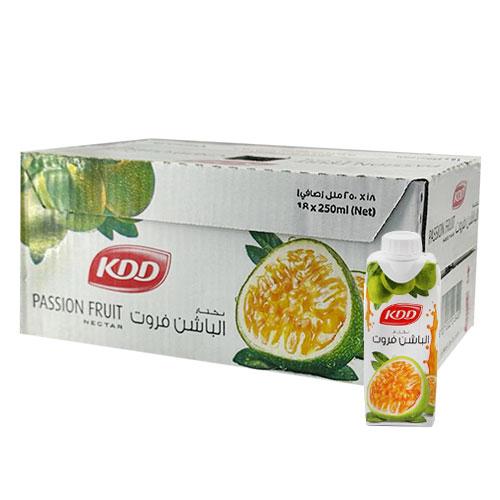 KDD Passion Fruit Juice 250ml 18Pcs