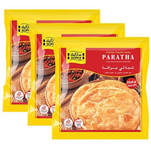 Sara Cake Chapatti Paratha 5Pcs 450g 3Pcs