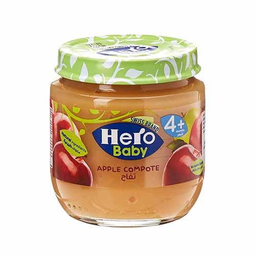 Hero Baby Apple Compote Puree 125g