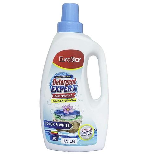 Euro Star Laundry Detergent Liquid 1.5Ltr