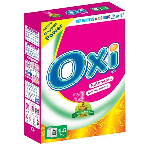 Oxi Laundry Detergent Oriental Breeze Scent for Automatic Washing Machines 1.5Kg