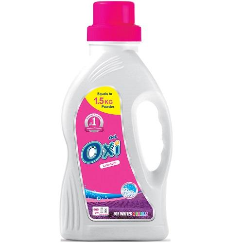 Oxi Laundry Gel Lavender Breeze Scent for Automatic Washing Machines 900g