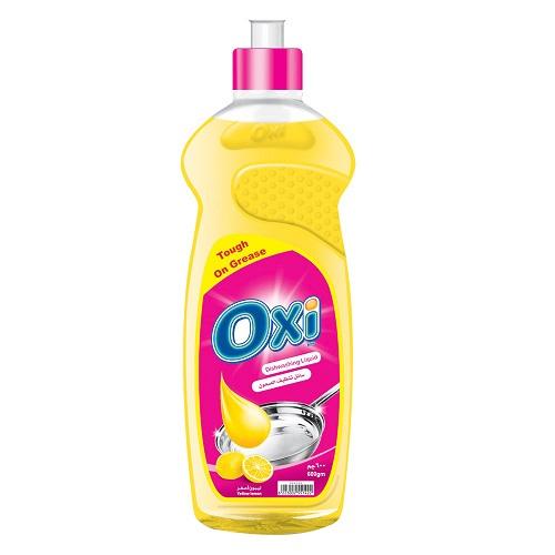 Oxi Dish Washing Liquid Lemon Yellow 600g