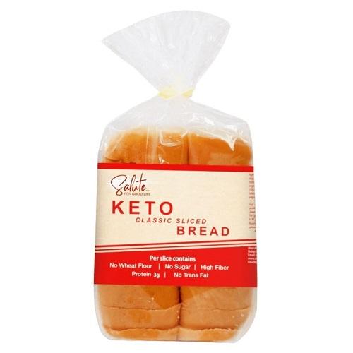 Salute Keto Classic Sliced Toast Bread 190g