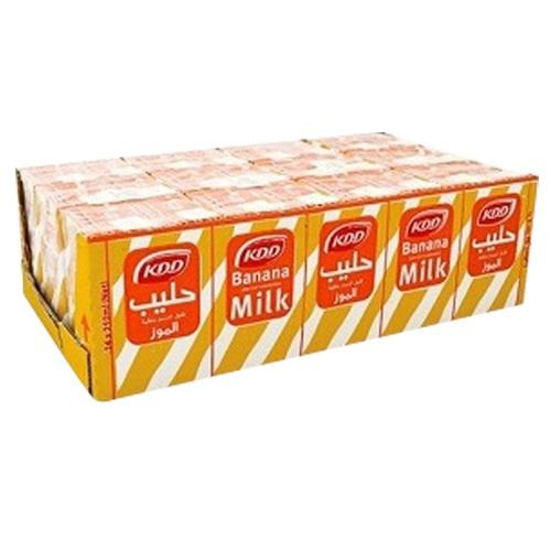 KDD Low Fat Milk Banana Flavor 250ml 24Pcs