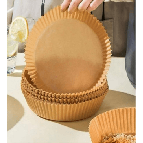 Brown Paper Dishes 50Pcs