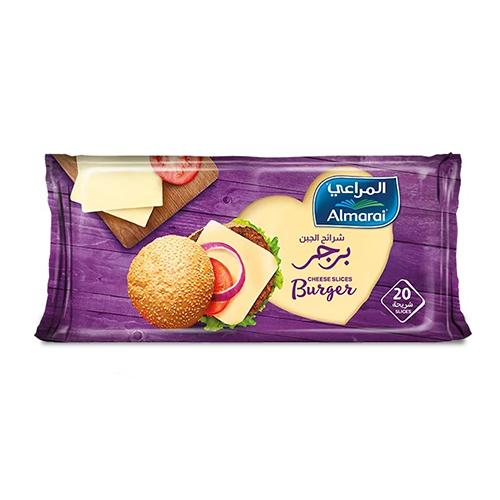 Almarai Burger Cheese Slices 20Slices 400g