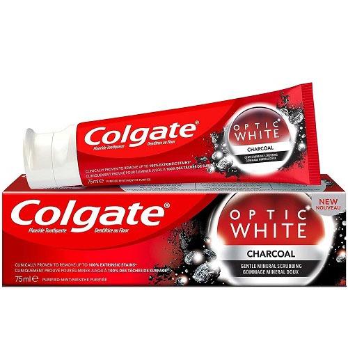 Colgate Optic White Charcoal Toothpaste 75ml