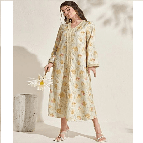 Daraa Pink Tree Patterned XL