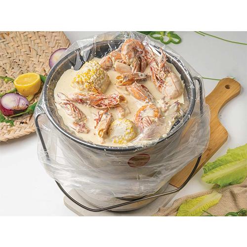 سطل روبيان مع صوص ابيض 