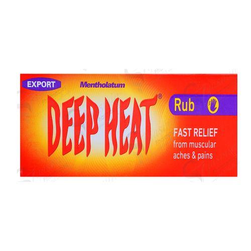 Deep Heat Rub Cream for Fast Relief Muscular and Rheumatic Aches Pain 100g