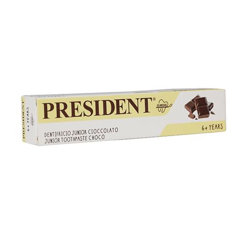 President Junior Toothpaste to Cleanse Their Teeth and Protect the Gum from6Years and above with Choco 50ml