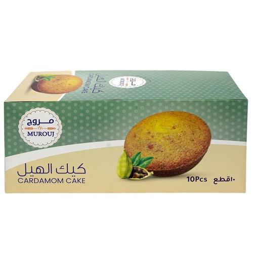 Murouj Cardamom Cake 90g 10Pcs