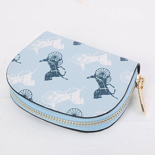 Card Holder Light Blue