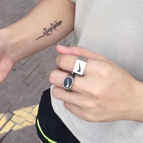 Nike Signature Logo Ring