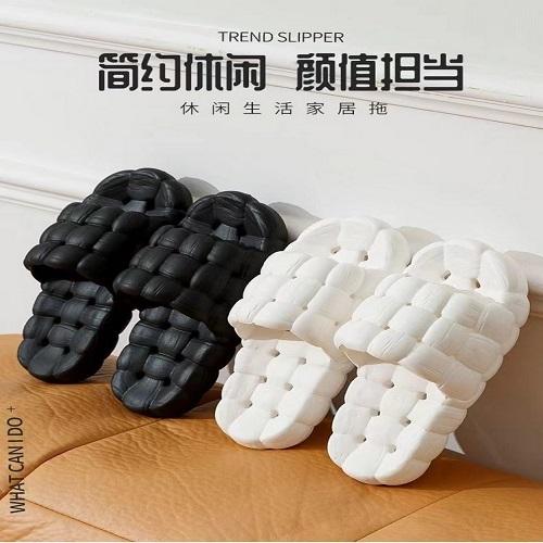 Bubble Slide Comfort Slippers with Bubble Design