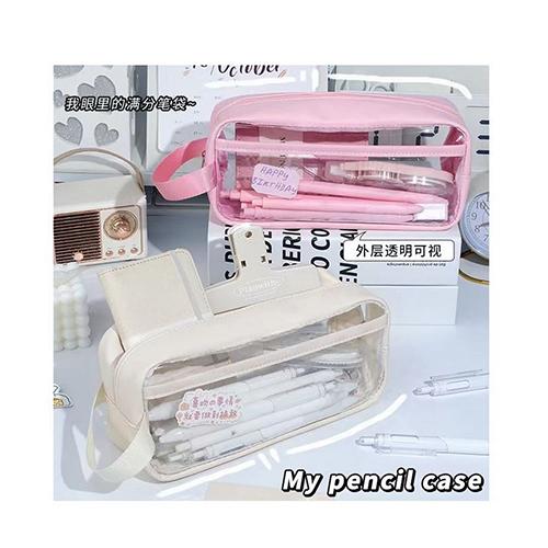 Fusion Flex Cloth and Plastic Pen Bag