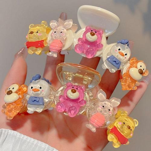 Animated Character Hair Clips