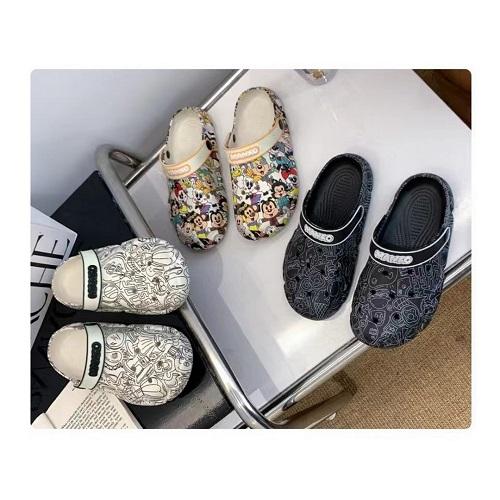 Cozy Charm Printed Clogs